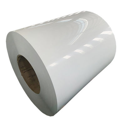Weiß beschichtete Aluminiumfolie 3105 Aluminiumspule Farbbeschichtete Spule
