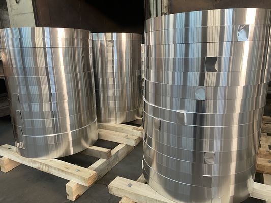 Anti-Rost-Alloy Alu-Band 1050 1060 1070 1100 3A21 3003 3103 3004 5052 8011 Aluminiumband Schmaler Aluminiumstreifen in der Spirale