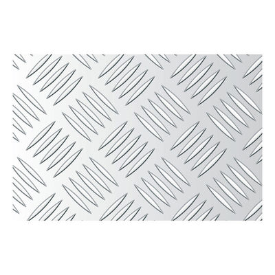 AA1100/AA1050/AA1060/A1070/AA3003/AA5052/AA5083 Große fünf Balken geprägte Aluminium-Checkerplatte