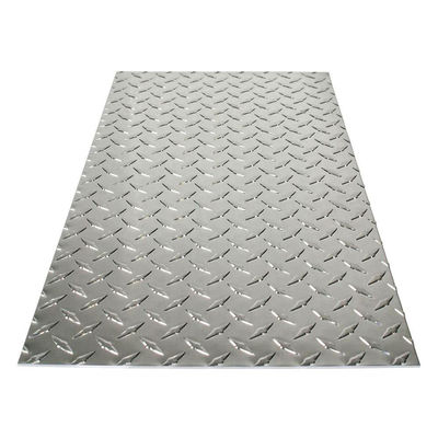 Metallprägung 1050 1100 1070 Aluminiumscheckerplatte für den Boden