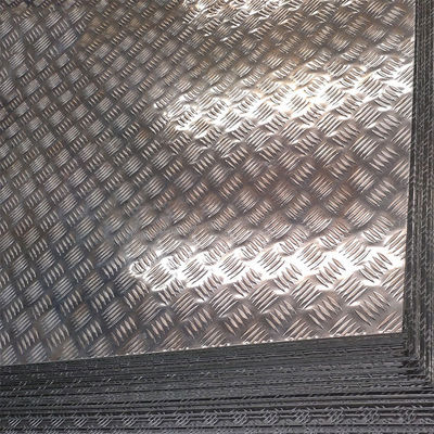 Scheckplatte Diamantplatte Aluminiumplatte für Gehwege Leitern Rampen