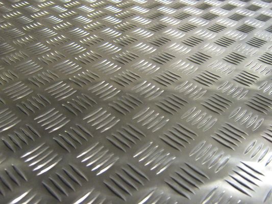AA1100/AA1050/AA1060/A1070/AA3003/AA5052/AA5083 Große fünf Balken geprägte Aluminium-Checkerplatte