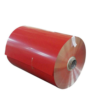 Dachmaterial 1050 1060 3003 3005 H24 Rotfarbe Aluminium 5005 H16 5052 Vorlackierte farblich beschichtete Aluminiumspirale