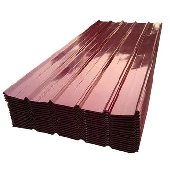 Aluminiumbeschichtete Dachplatte Farbbeschichtete Wellplatte Metalldachplatte
