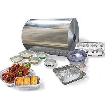 Anpassungsgröße Aluminiumfolie Rohspirale Lebensmittelqualität Aluminiumfolie Spirale Aluminiumfolie Jumbo Roll