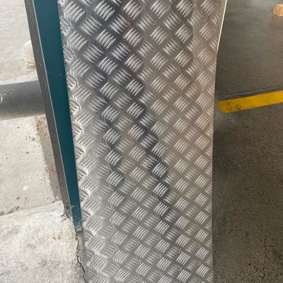 Scheckplatte Diamantplatte Aluminiumplatte für Gehwege Leitern Rampen
