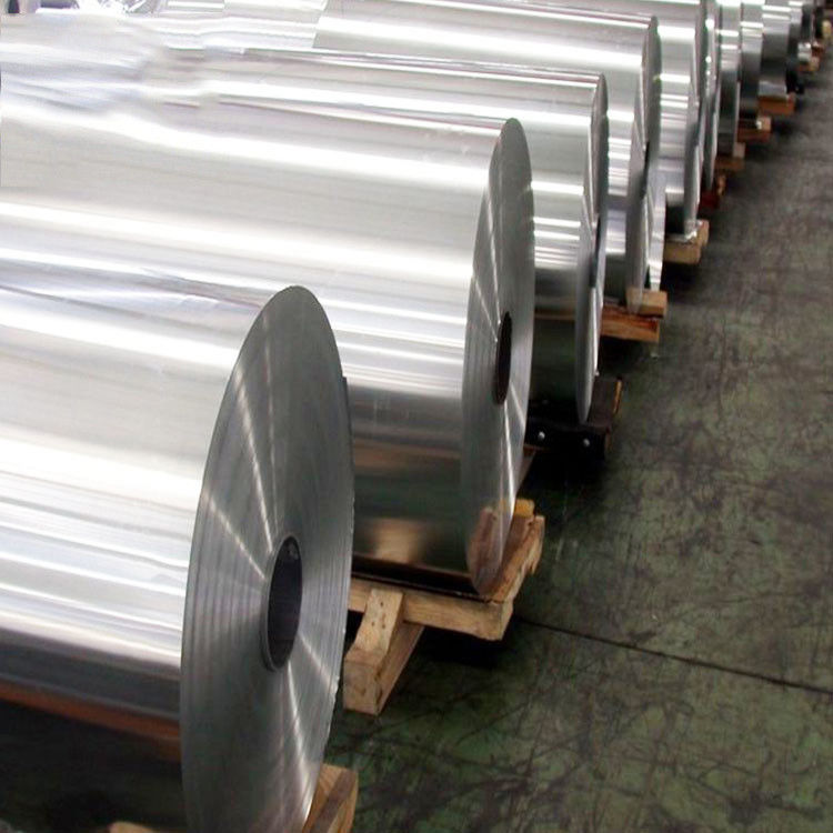 Blaue Klimaanlage Finstock beschichtet Aluminium / 8011 Aluminiumfolie für Lebensmittel 0,14 mm