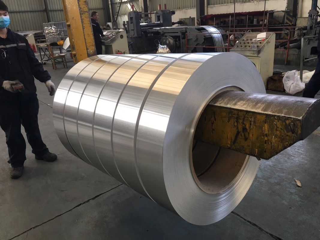Anti-Rost-Alloy Alu-Band 1050 1060 1070 1100 3A21 3003 3103 3004 5052 8011 Aluminiumband Schmaler Aluminiumstreifen in der Spirale