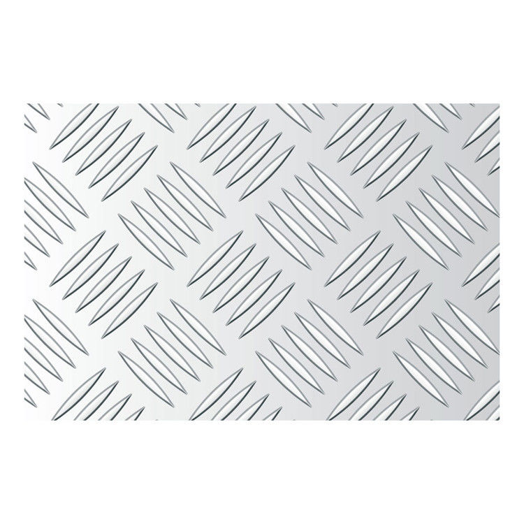Aluminium-Metalllegierung Spirale Aufstrichen Aluminium geprüfte Platte für Gehwege / Schienendecks / Plattformen / Treppenbühnen