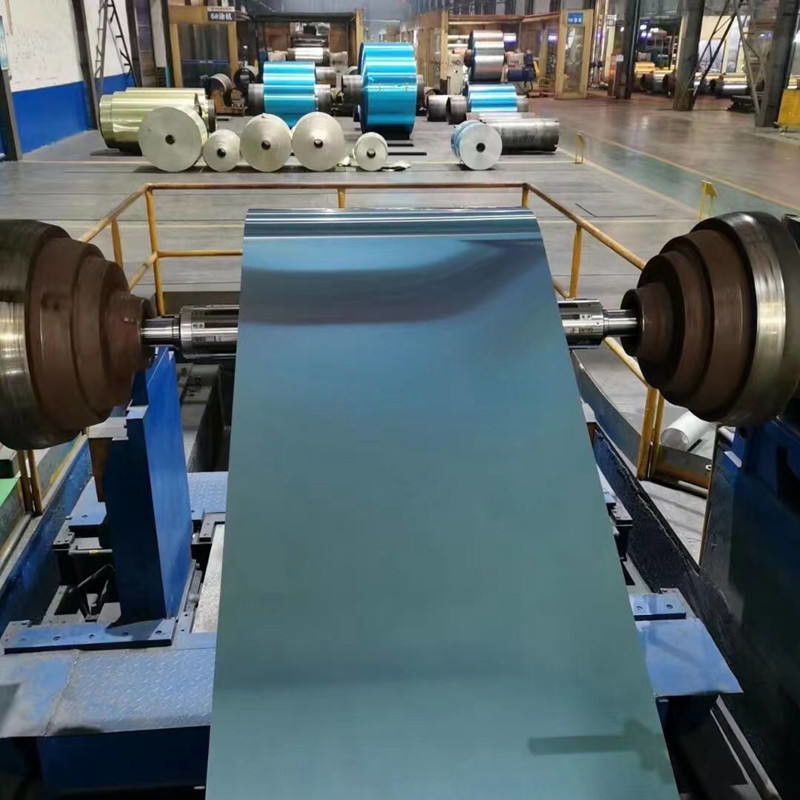Luftkonditioniersystem verwendet blaue Farbe hydrophile Aluminiumfolie 8011/H22